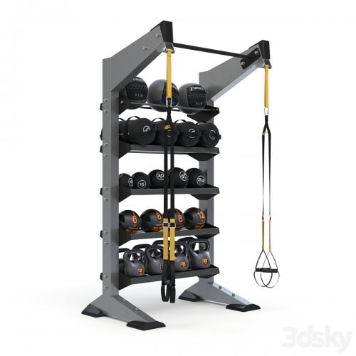 Torque Fitness - X-Create 1-Module Storage Wall