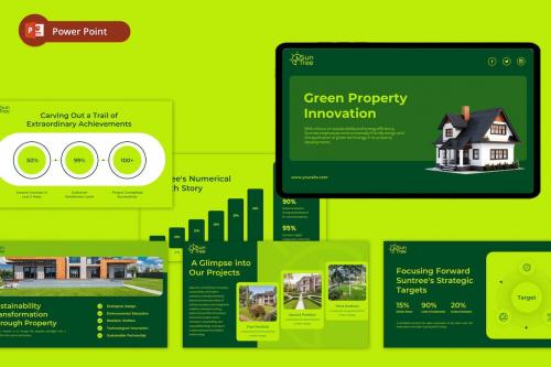 SunTree - Green Property PowerPoint Template