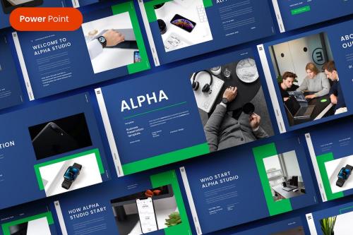 Alpha – Business PowerPoint Template