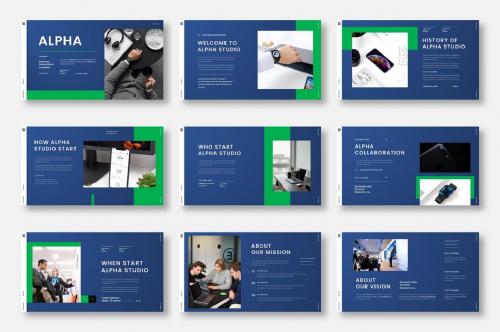 Alpha – Business PowerPoint Template