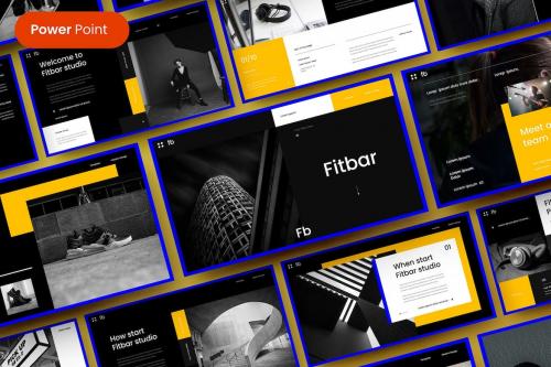 Fitbar – Business PowerPoint Template