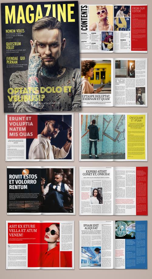 Lifestyle Magazine Layout - 343613932