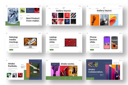 Ahako – Business PowerPoint Template