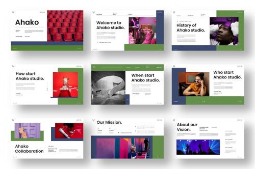 Ahako – Business PowerPoint Template