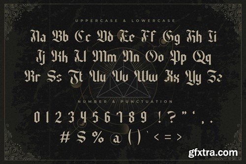 Erenite - Blackletter Font 6NEPGMN