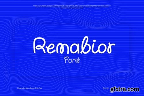 Remabior Font GAUS46P