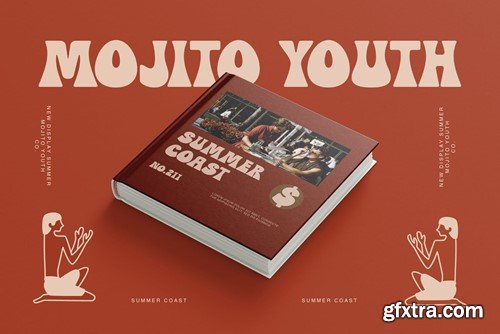 Mojito Youth | Vintage Retro Font BPKAPKU