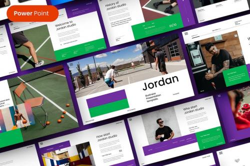 Jordan – Business PowerPoint Template