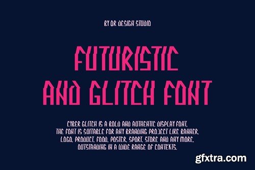 Cyber Glitcher Font MZNKCQE