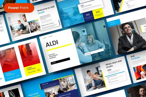 Aldi – Business PowerPoint Template