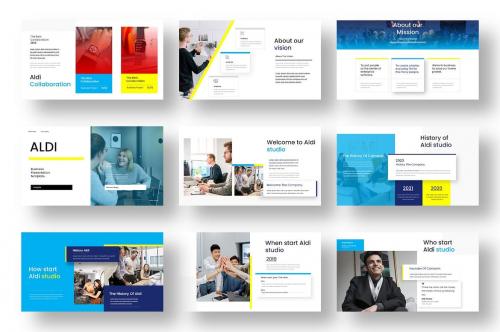 Aldi – Business PowerPoint Template