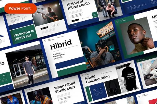 Hibrid – Business PowerPoint Template