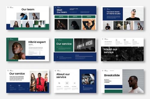 Hibrid – Business PowerPoint Template