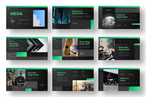 Mega – Business PowerPoint Template