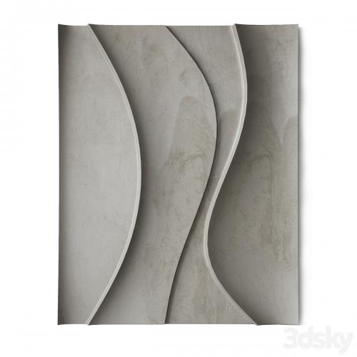 Abstract composition. Relief. Plateau. 9