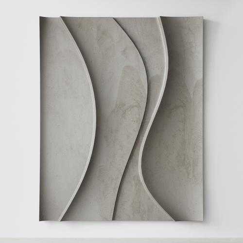 Abstract composition. Relief. Plateau. 9