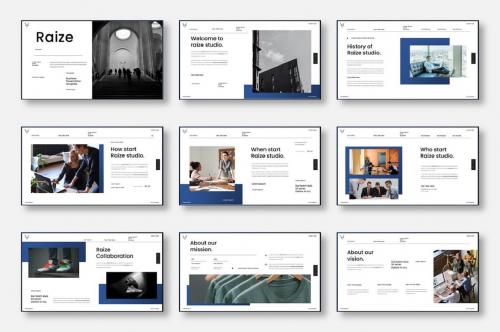 Raize – Business PowerPoint Template