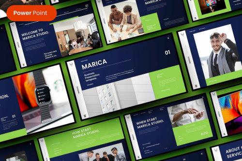 Marica – Business PowerPoint Template