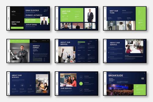 Marica – Business PowerPoint Template