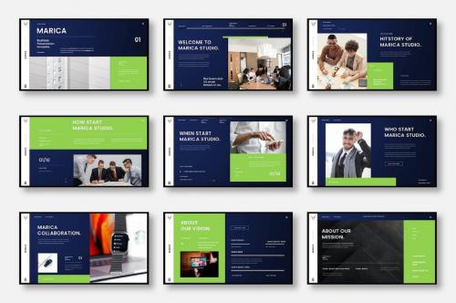 Marica – Business PowerPoint Template