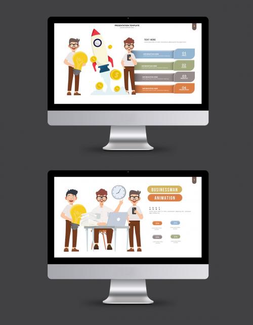 Businessman Powerpoint Presentation Templates