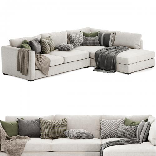 Blake Large Open End Corner Sofa