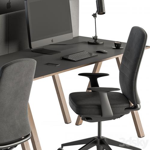 Employee Set - Office Furniture 346