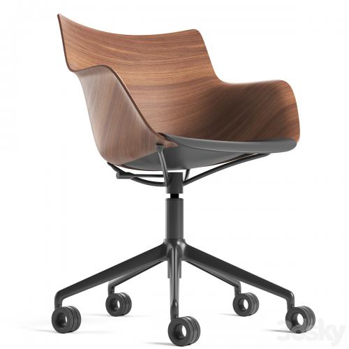 Kartell Q/Wood Chair