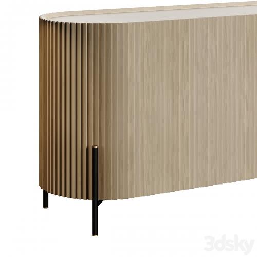 Lou Mindi Wood Sideboard