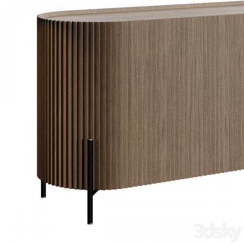 Lou Mindi Wood Sideboard