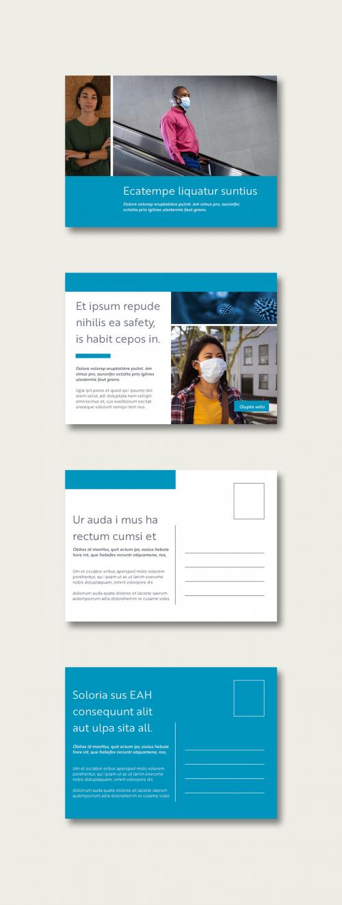 Public Health Postcard Layouts - 344308350