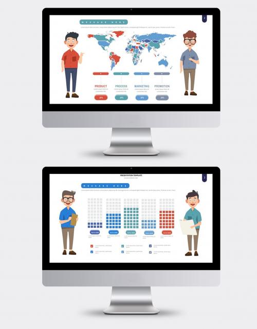 Animation Powerpoint Presentation Templates