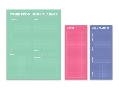 Colorful Planner Layout - 344308783