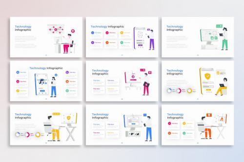 Technology PowerPoint Infographic Template