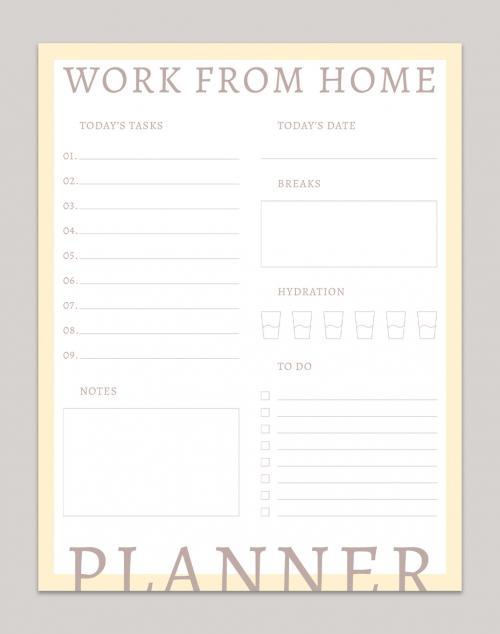 Neutral Planner Layout - 344308795