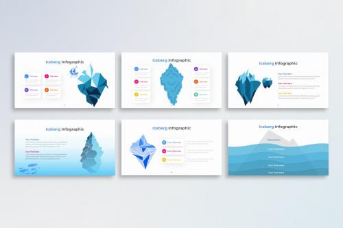 Iceberg PowerPoint Infographic Template