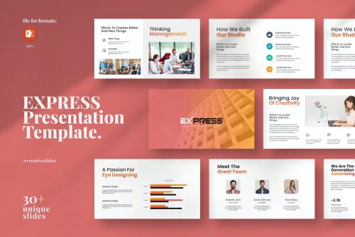 Express PowerPoint Template