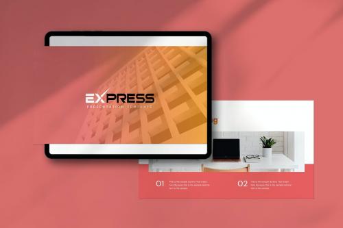 Express PowerPoint Template