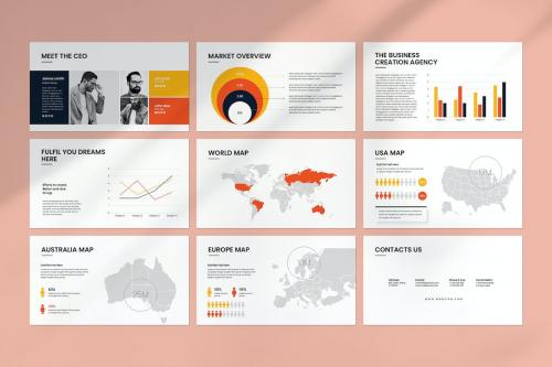 Look PowerPoint Template