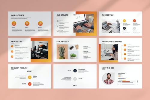 Look PowerPoint Template