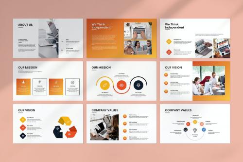 Look PowerPoint Template