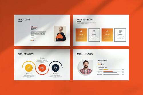 Look PowerPoint Template