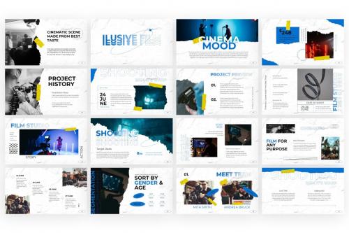 Film Production PowerPoint Template