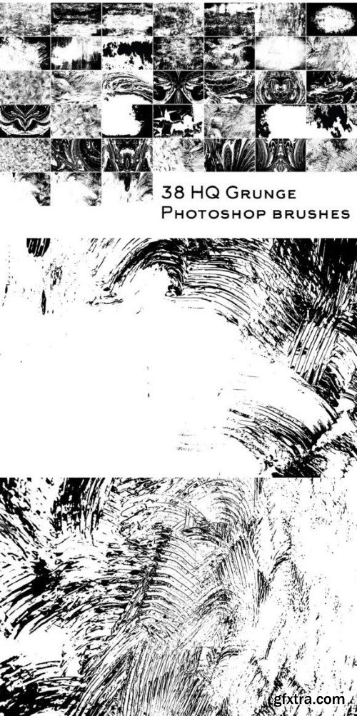 HQ Grunge Texture Brushes