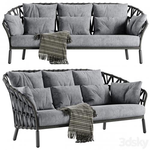 Varaschin Emma Cross sofa