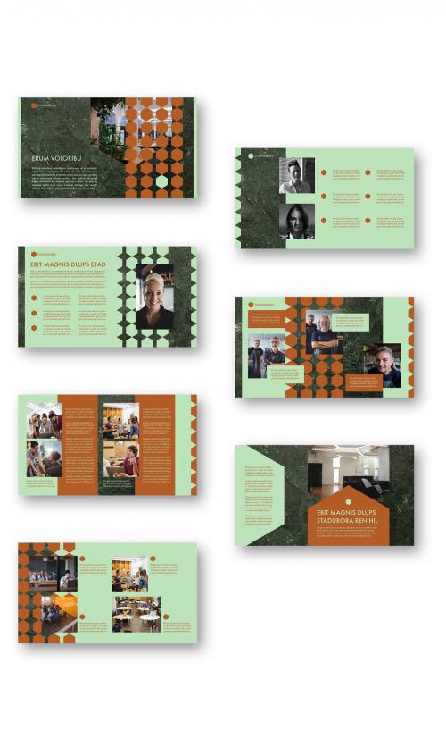 Green Presentation Layout - 344592333