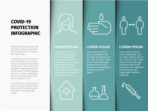 Coronavirus Preventions Infographic Layout - 344910508