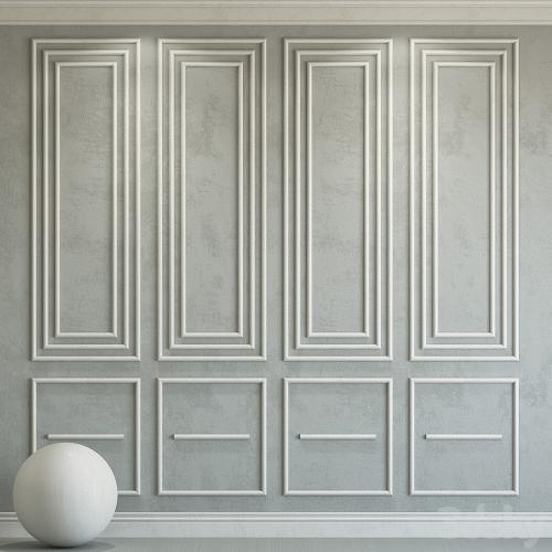 Decorative plaster with molding 115