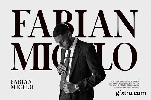 Mario Elegant Serif Font Typeface LX2DB9B