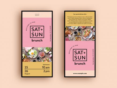 Brunch Flyer Layout - 345711112